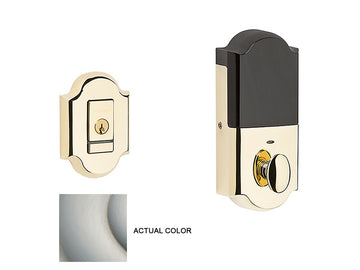 Baldwin Evolved Arched Deadbolt Satin Nickel with Lifetime Finish 056