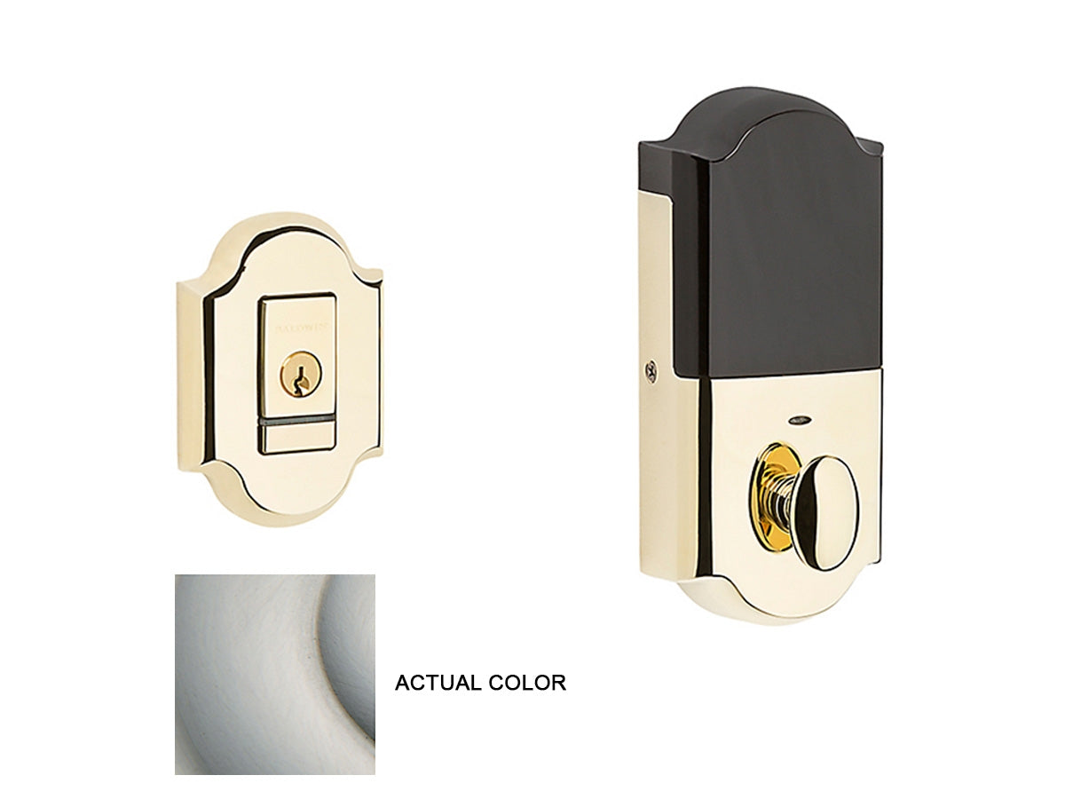 Baldwin Evolved Arched Deadbolt Satin Nickel 150