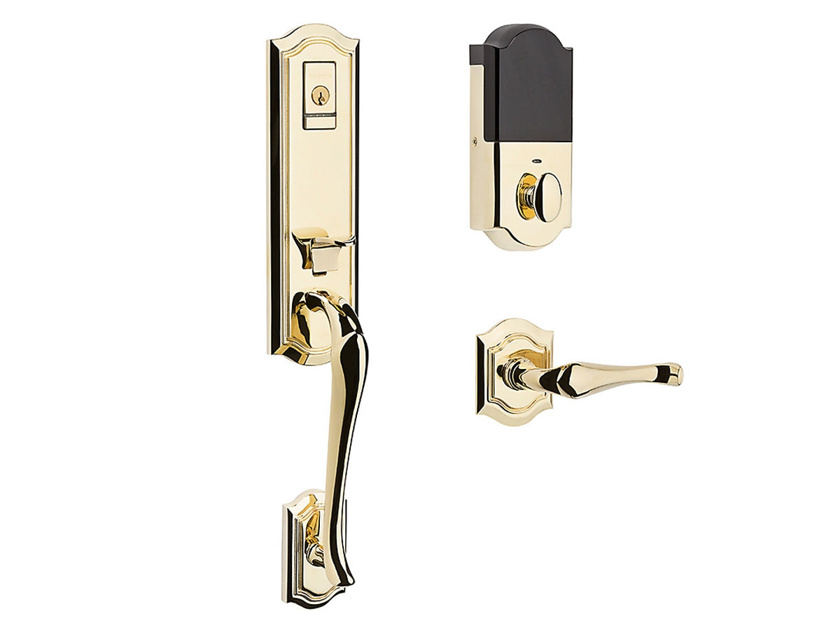 Baldwin Evolved Bethpage Handleset Lifetime Polished Brass 003