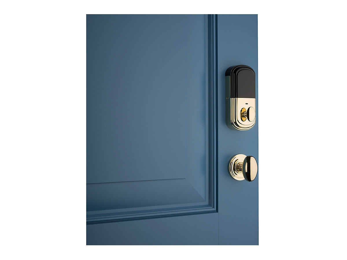Baldwin Evolved Blakely Handleset Lifetime Polished Brass 003