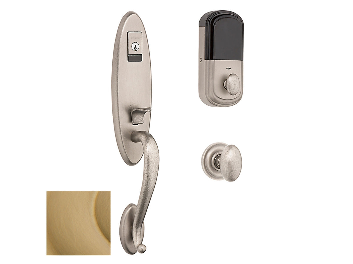 Baldwin Evolved Blakely Handleset Vintage Brass 033