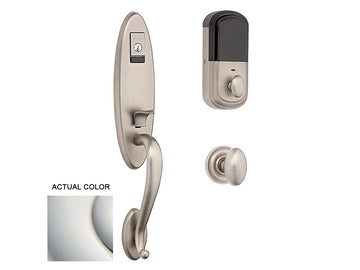Baldwin Evolved Blakely Handleset Polished Nickel with Lifetime Finish 055