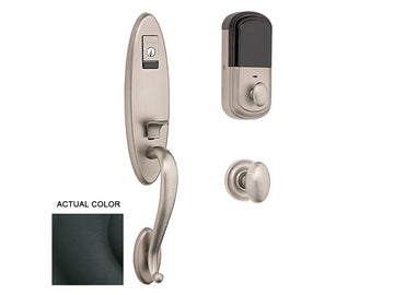 Baldwin Evolved Blakely Handleset Satin Black 190