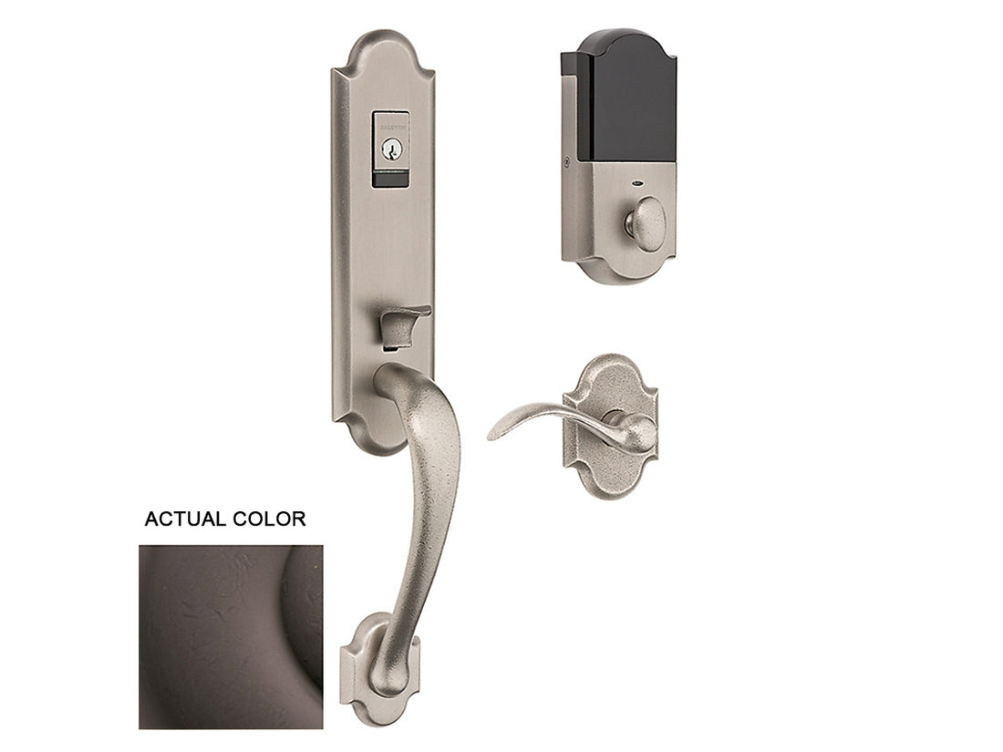 Baldwin Evolved Boulder 3/4 Handleset Distressed Venetian Bronze 412