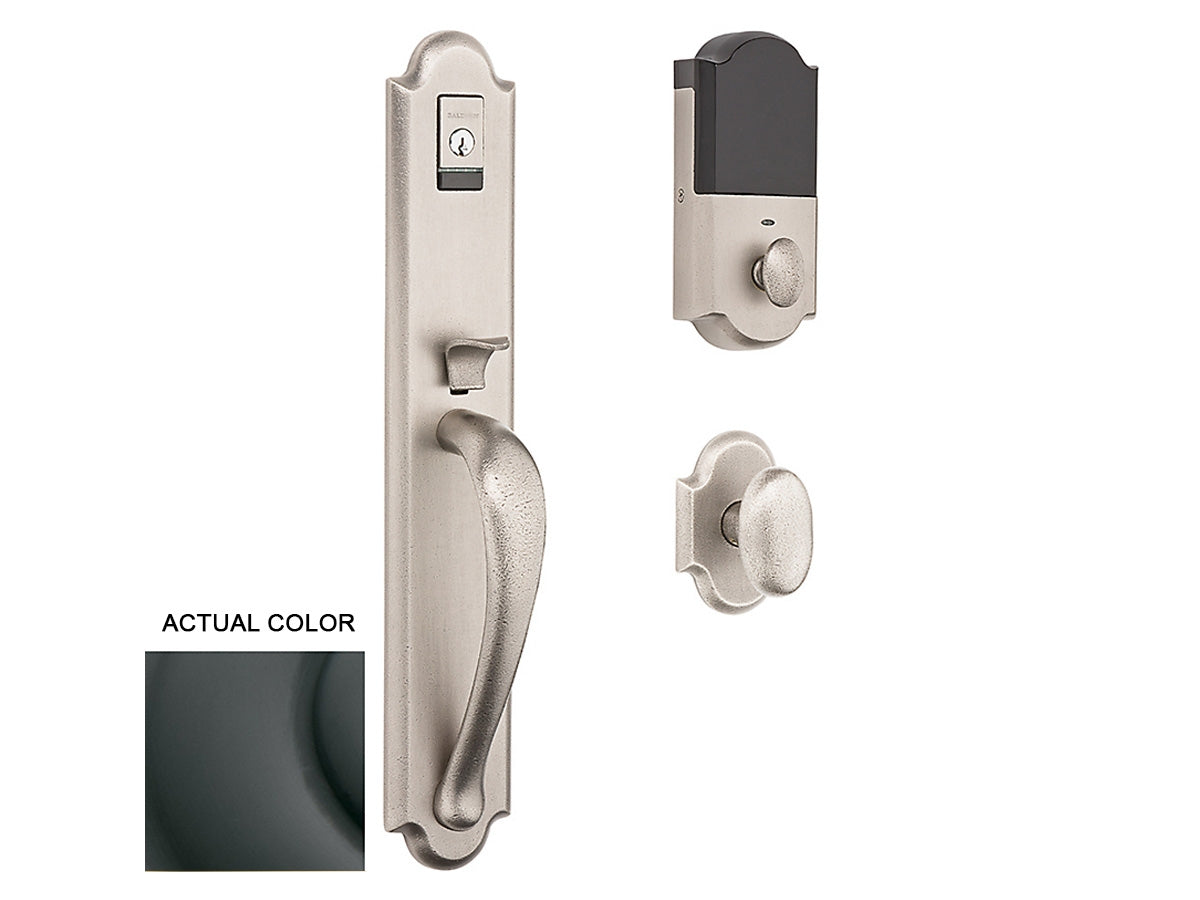 Baldwin Evolved Boulder Full Handleset Oil-Rubbed Bronze 102