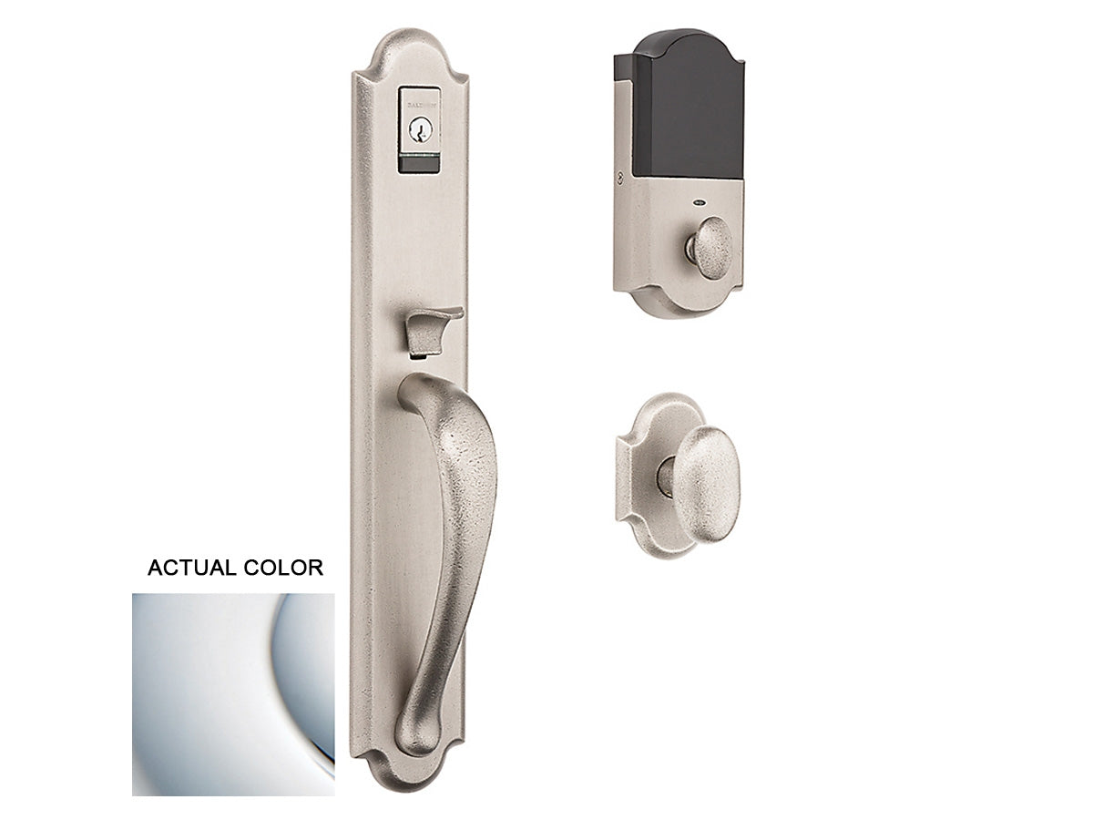Baldwin Evolved Boulder Full Handleset Polished Chrome 260