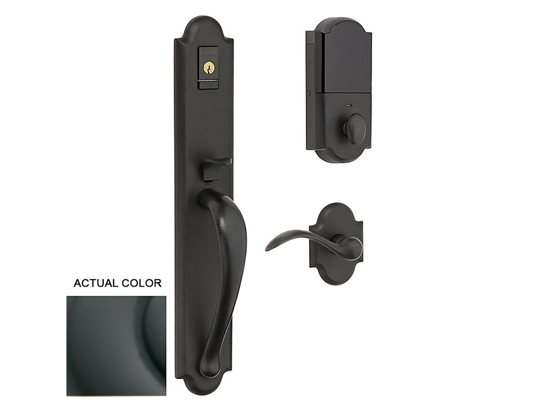 Baldwin Evolved Boulder Full Handleset Oil-Rubbed Bronze 102