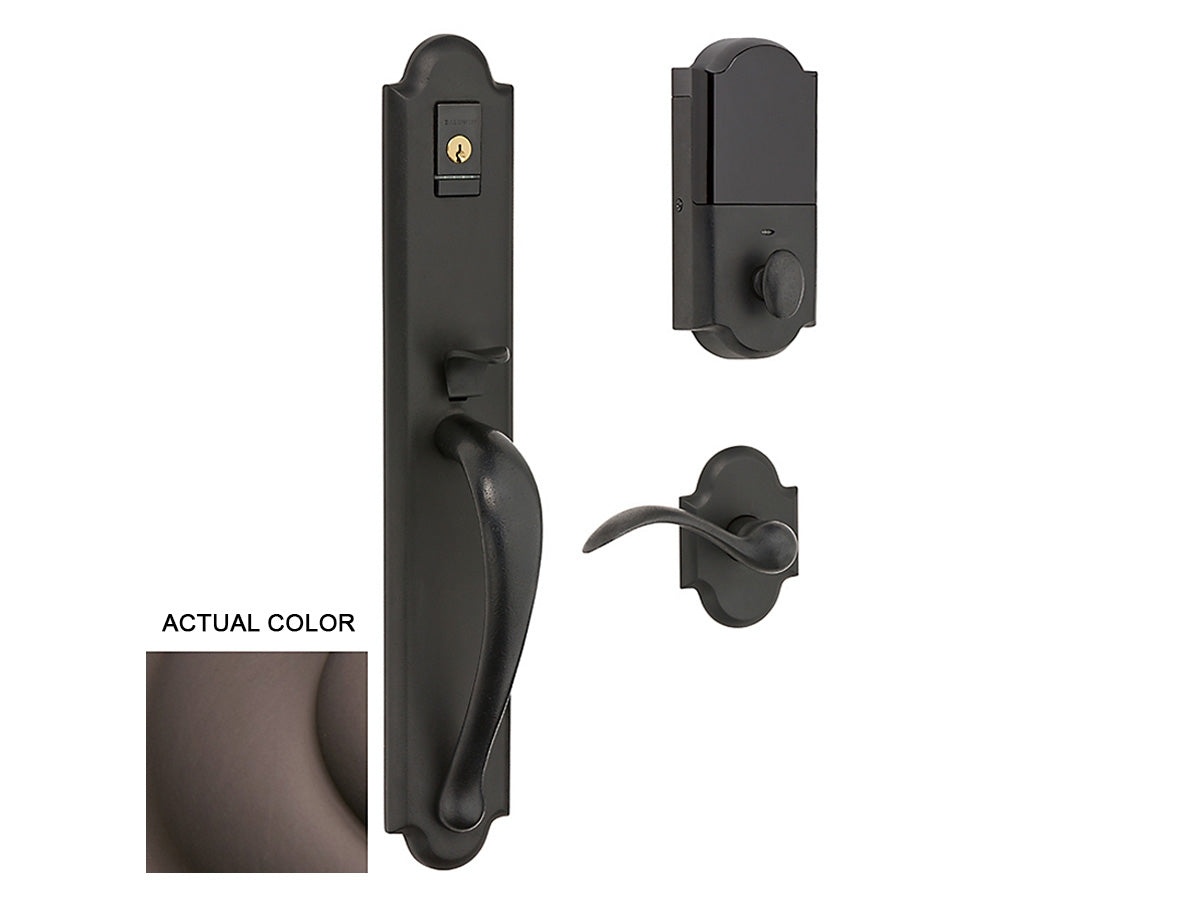 Baldwin Evolved Boulder Full Handleset Venetian Bronze 112