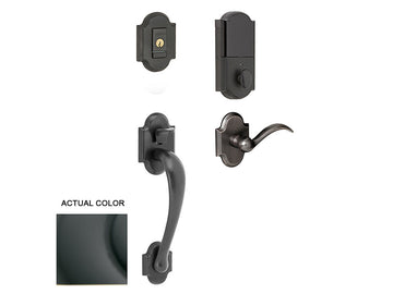Baldwin Evolved Boulder Sectional Handleset Oil-Rubbed Bronze 102
