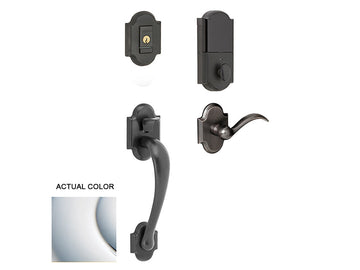 Baldwin Evolved Boulder Sectional Handleset Polished Chrome 260