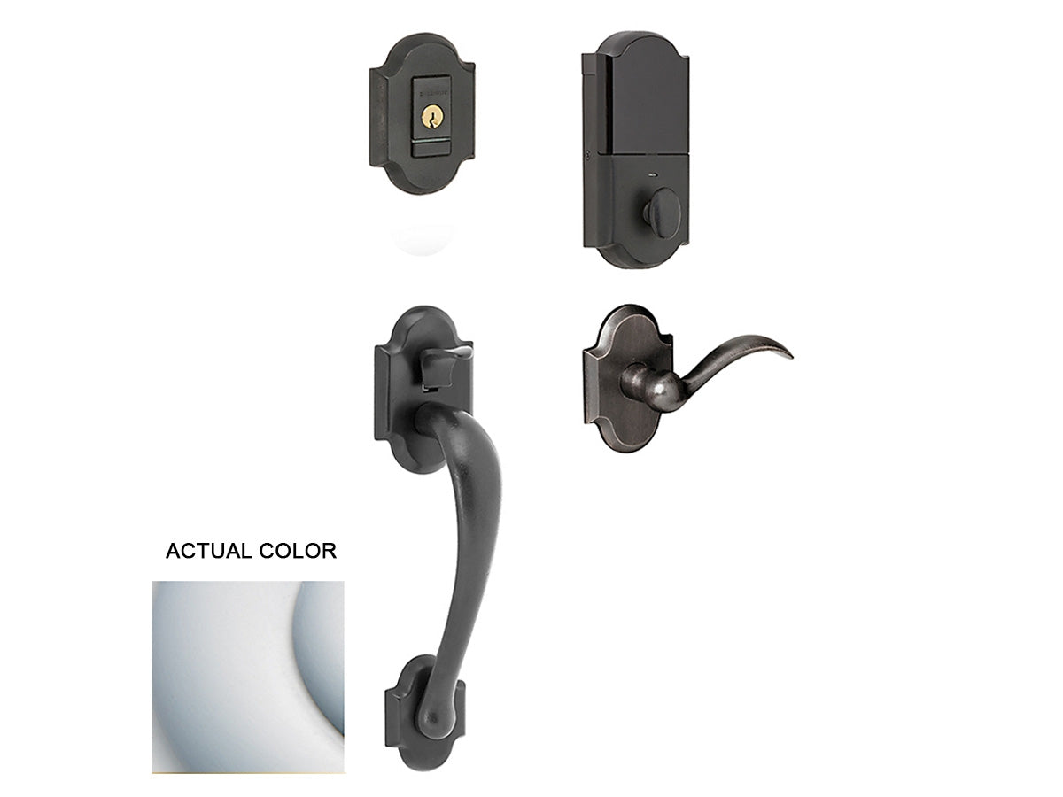 Baldwin Evolved Boulder Sectional Handleset Satin Chrome 264