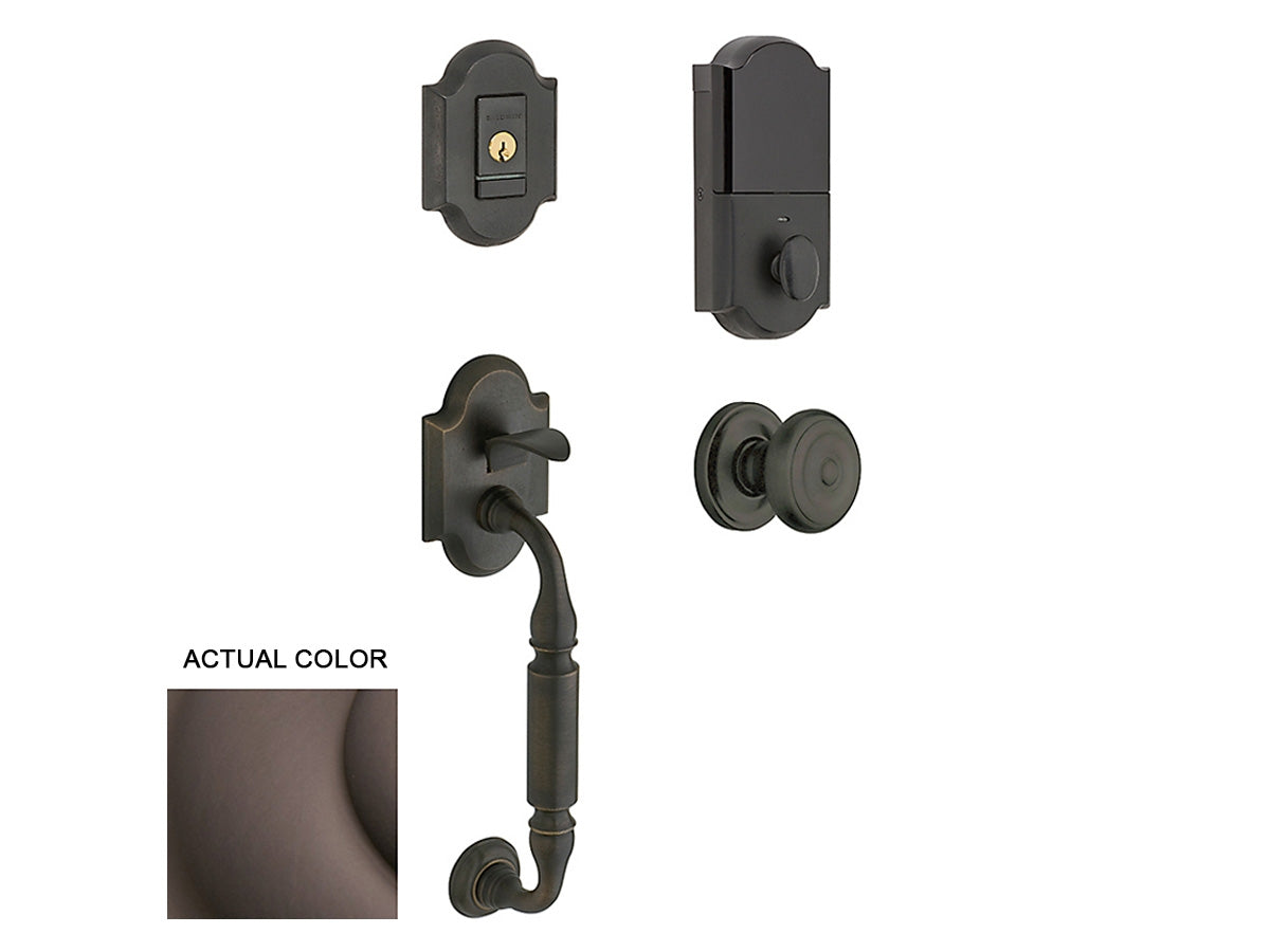 Baldwin Evolved Canterbury Sectional Handleset Venetian Bronze 112