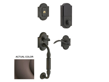 Baldwin Evolved Canterbury Sectional Handleset Venetian Bronze 112