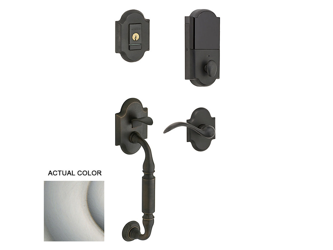 Baldwin Evolved Canterbury Sectional Handleset Satin Nickel 150