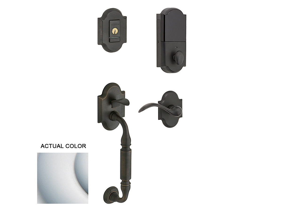 Baldwin Evolved Canterbury Sectional Handleset Satin Chrome 264