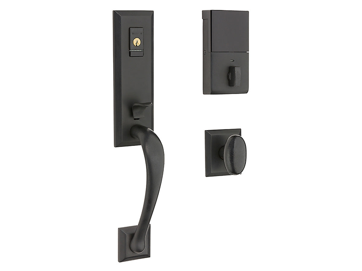 Baldwin Evolved Cody 3/4 Handleset Distressed Oil-Rubbed Bronze 402