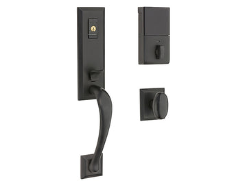 Baldwin Evolved Cody 3/4 Handleset Distressed Oil-Rubbed Bronze 402