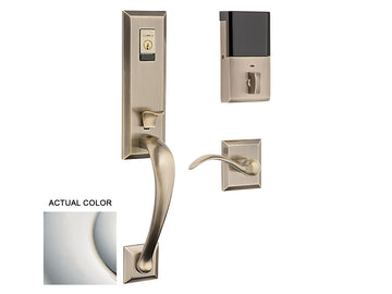 Baldwin Evolved Cody 3/4 Handleset Polished Nickel with Lifetime Finish 055