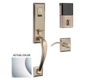 Baldwin Evolved Cody 3/4 Handleset Polished Chrome 260