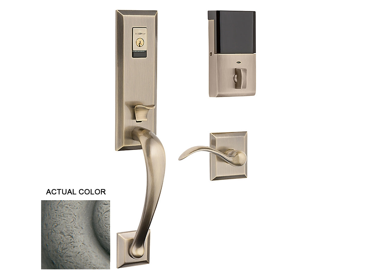 Baldwin Evolved Cody 3/4 Handleset Distressed Antique Nickel 452