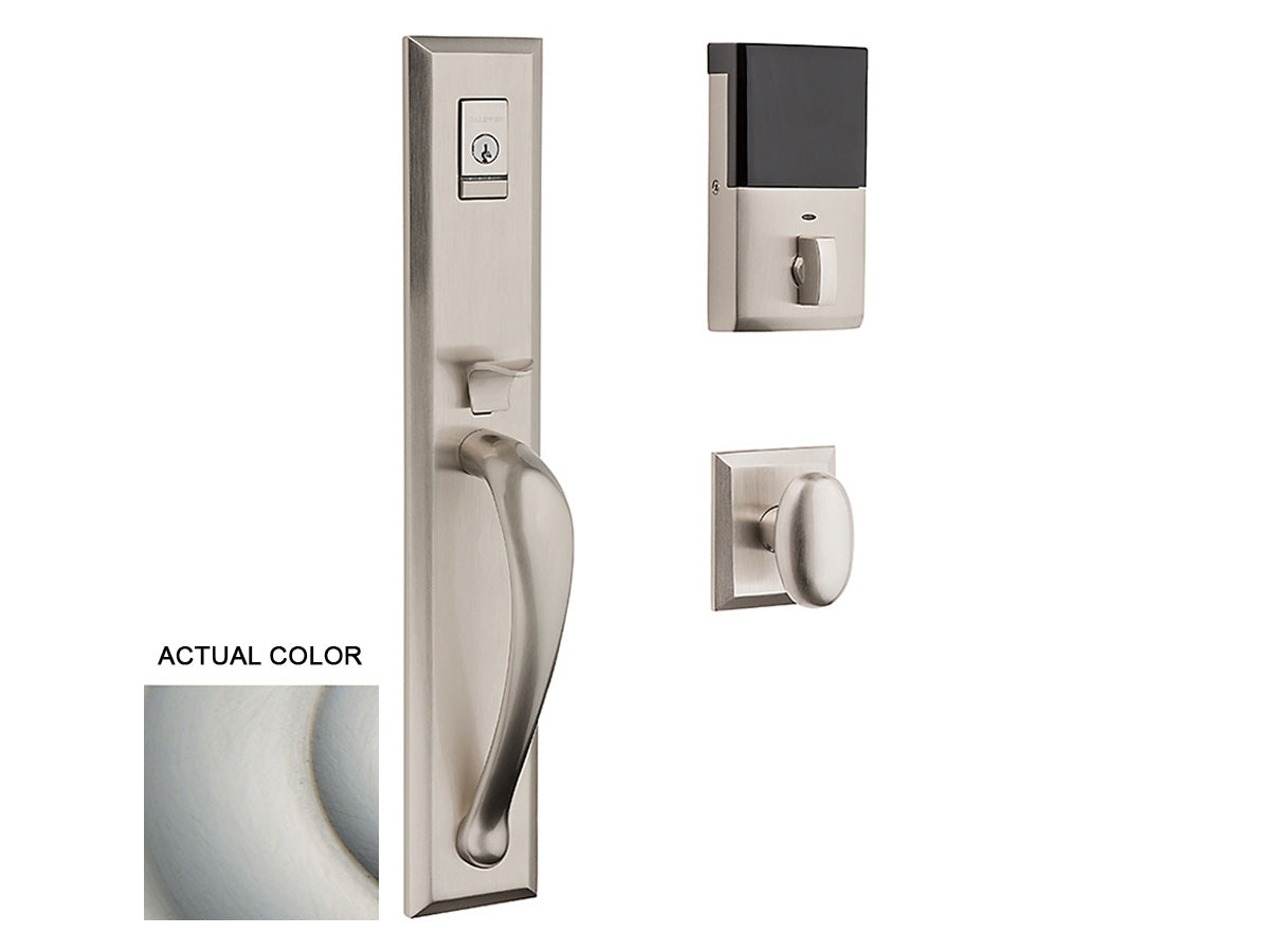 Baldwin Evolved Cody Full Handleset Satin Nickel with Lifetime Finish 056