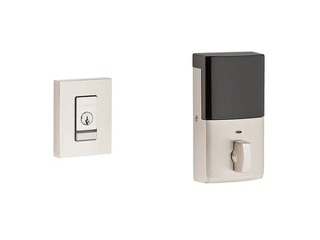 Baldwin Evolved Contemporary Deadbolt Satin Nickel 150