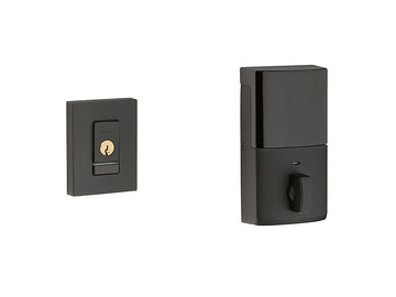 Baldwin Evolved Contemporary Deadbolt Satin Black 190
