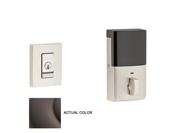 Baldwin Evolved Contemporary Deadbolt Distressed Venetian Bronze 412