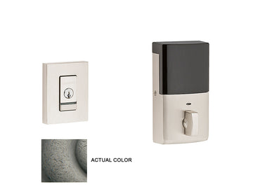 Baldwin Evolved Contemporary Deadbolt Distressed Antique Nickel 452