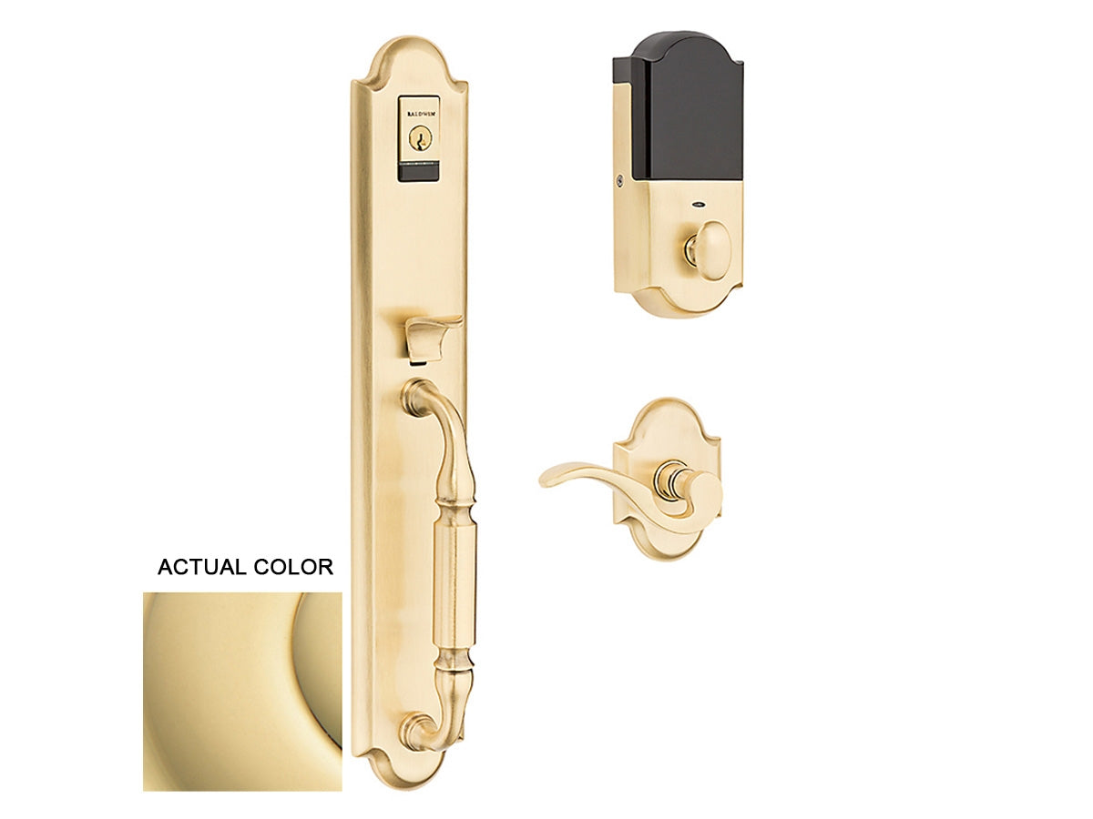 Baldwin Evolved Devonshire Handleset Non-Lacquered Brass 031