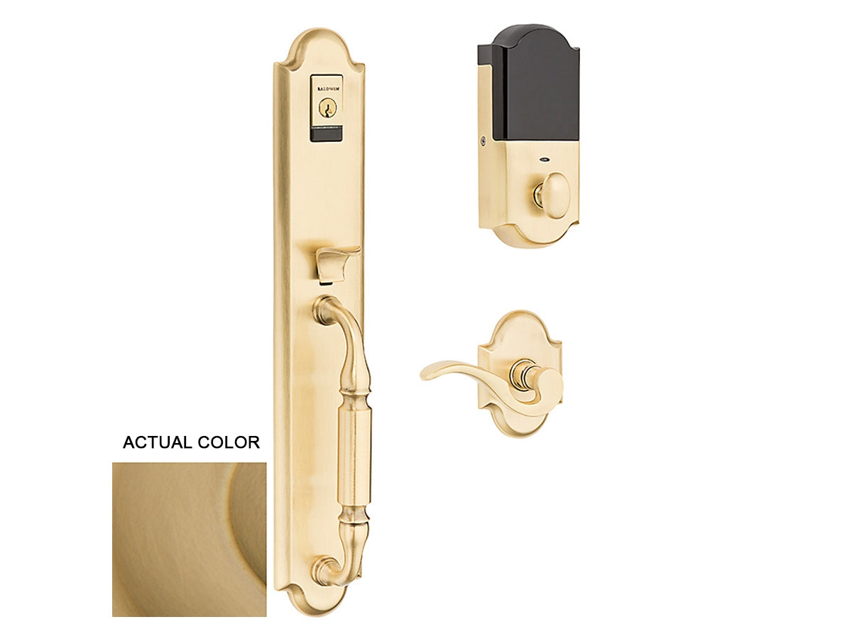 Baldwin Evolved Devonshire Handleset Vintage Brass 033
