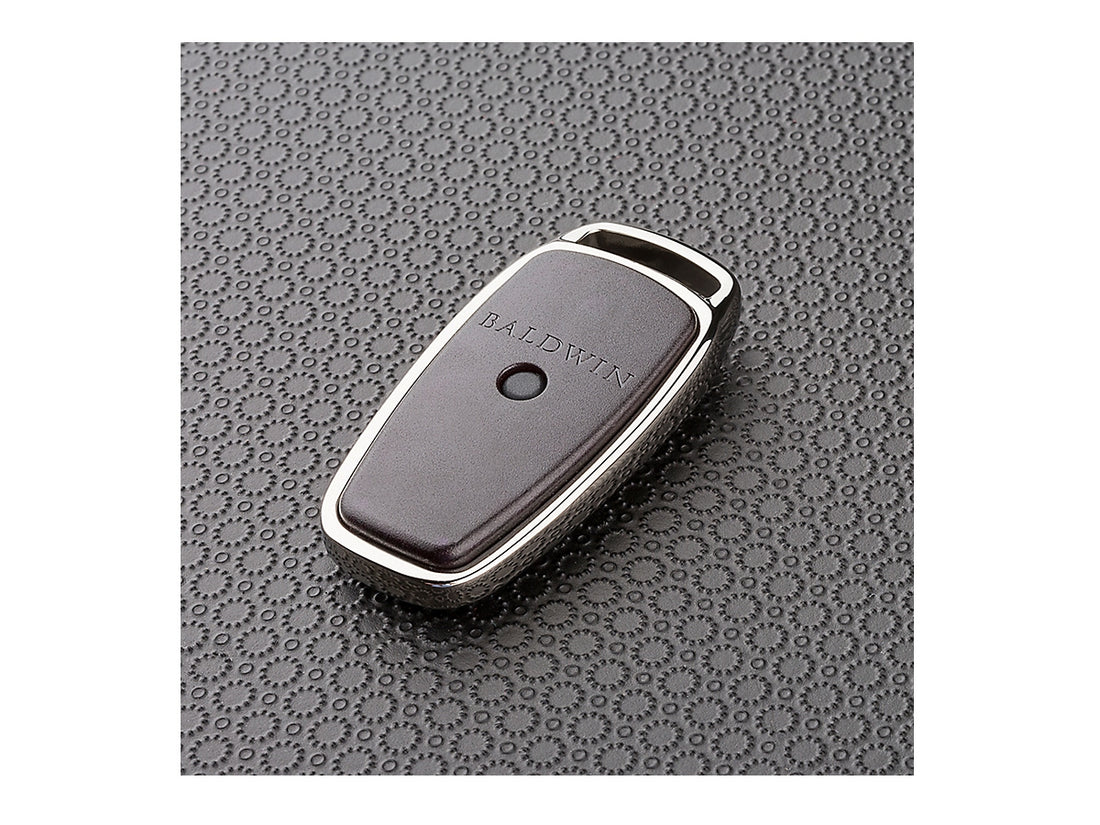 Baldwin Evolved Fob Polished Nickel with Lifetime Finish 055