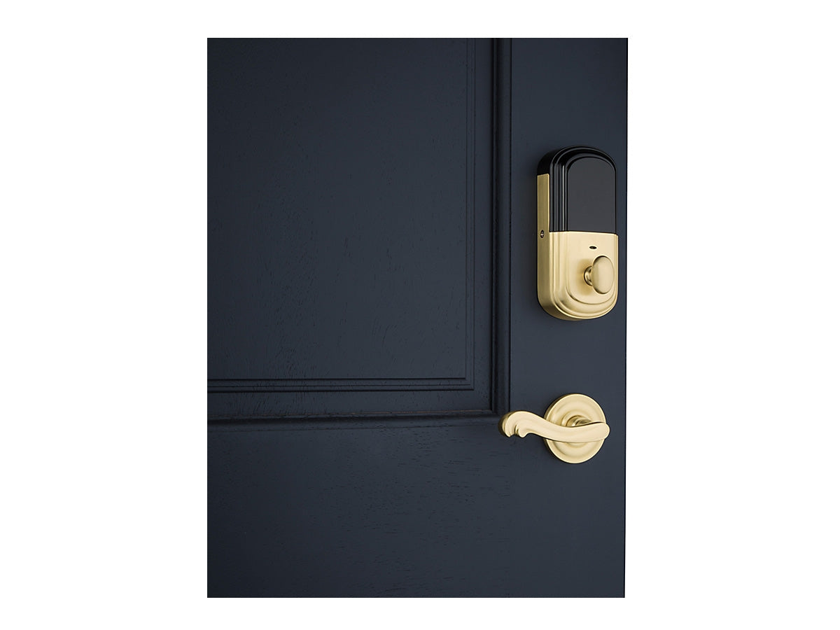 Baldwin Evolved Kensington Handleset Satin Brass 040