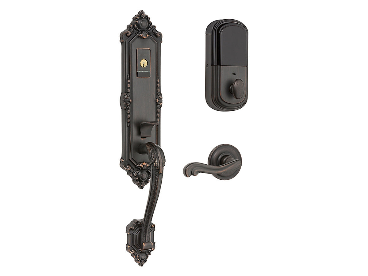 Baldwin Evolved Kensington Handleset Venetian Bronze 112