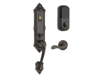Baldwin Evolved Kensington Handleset Venetian Bronze 112