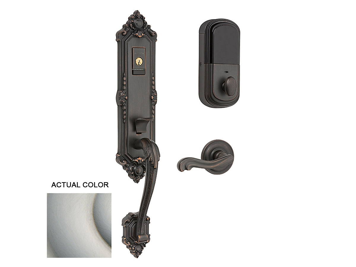 Baldwin Evolved Kensington Handleset Satin Nickel 150