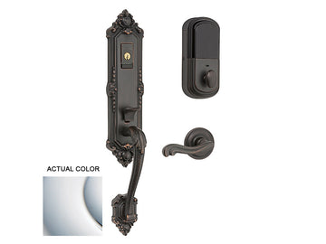 Baldwin Evolved Kensington Handleset Polished Chrome 260