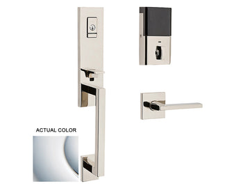 Baldwin Evolved Minneapolis 3/4 Escutcheon Handleset Polished Chrome 260