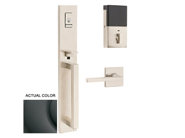 Baldwin Evolved Minneapolis Full Escutcheon Handleset Oil-Rubbed Bronze 102