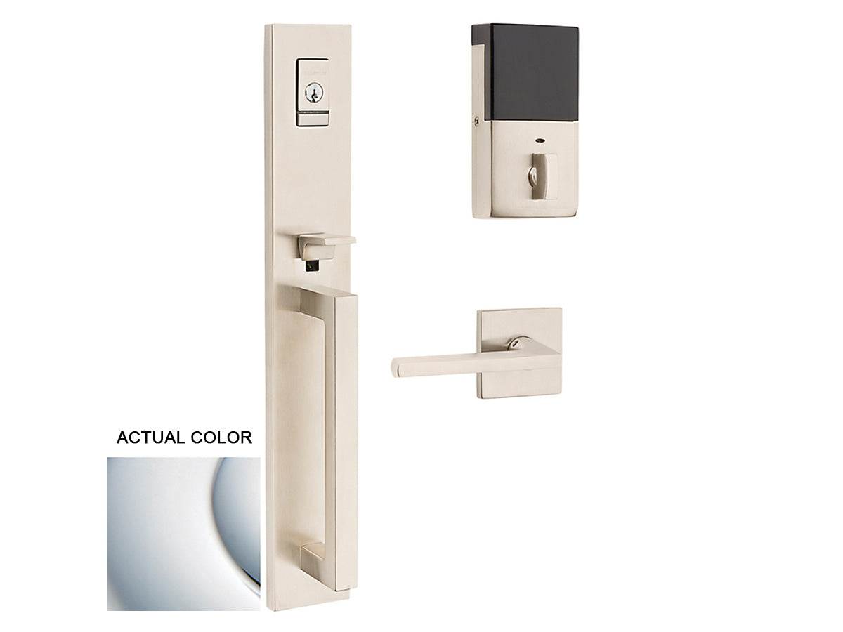Baldwin Evolved Minneapolis Full Escutcheon Handleset Polished Chrome 260