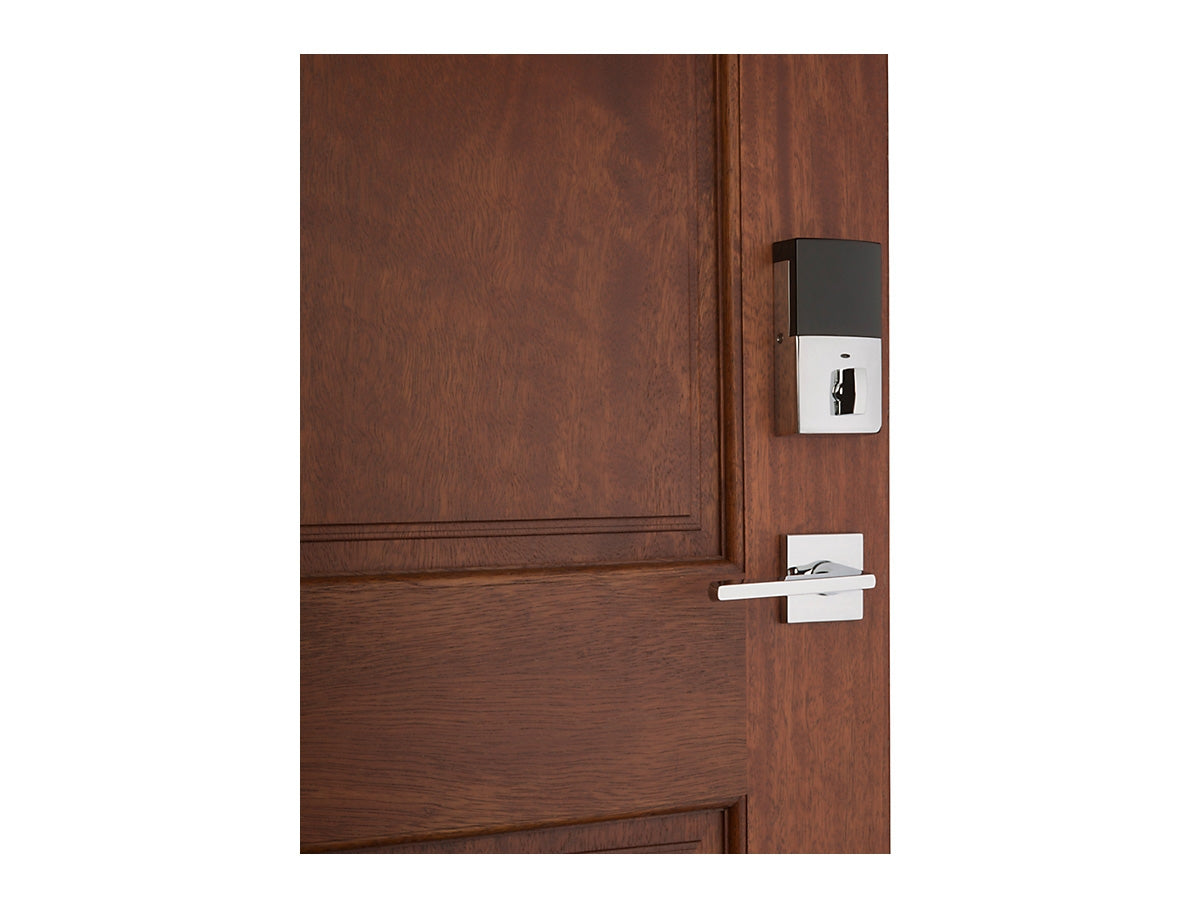 Baldwin Evolved Minneapolis Full Escutcheon Handleset Satin Chrome 264