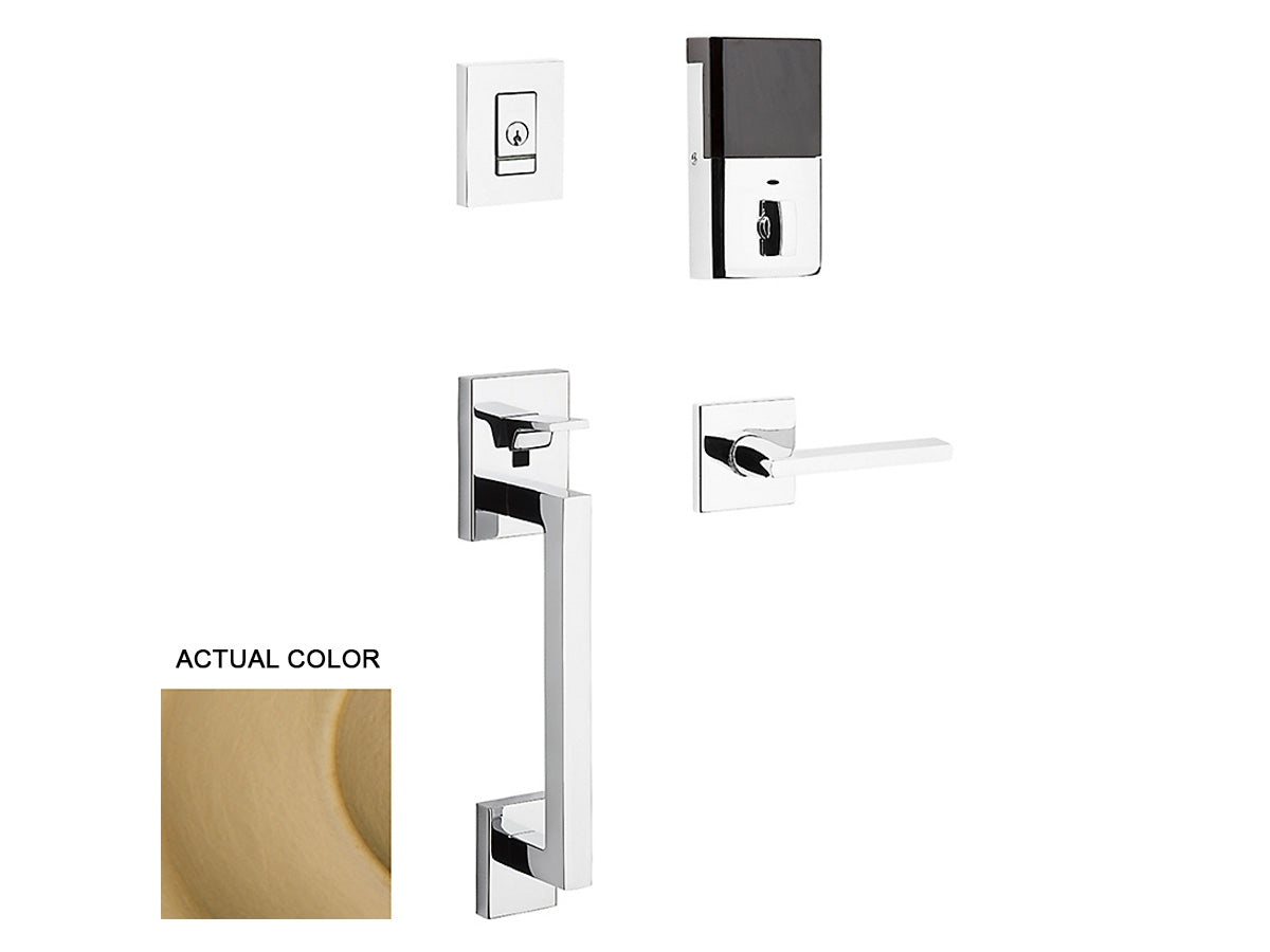 Baldwin Evolved Minneapolis Sectional Handleset Vintage Brass 033