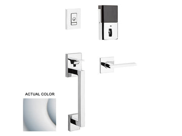 Baldwin Evolved Minneapolis Sectional Handleset Satin Chrome 264