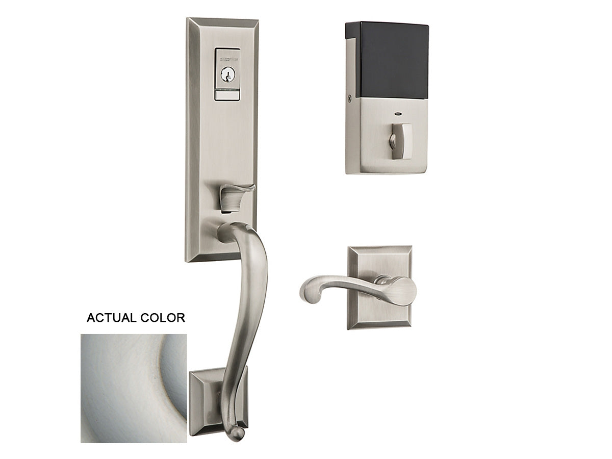 Baldwin Evolved Stonegate Handleset Satin Nickel 150