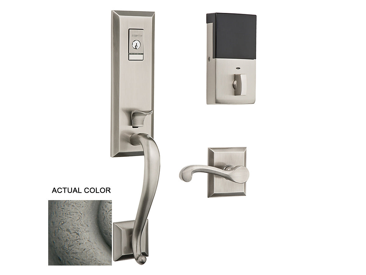 Baldwin Evolved Stonegate Handleset Distressed Antique Nickel 452