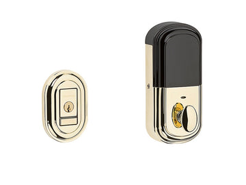Baldwin Evolved Traditional Deadbolt Lifetime Polished Brass 003