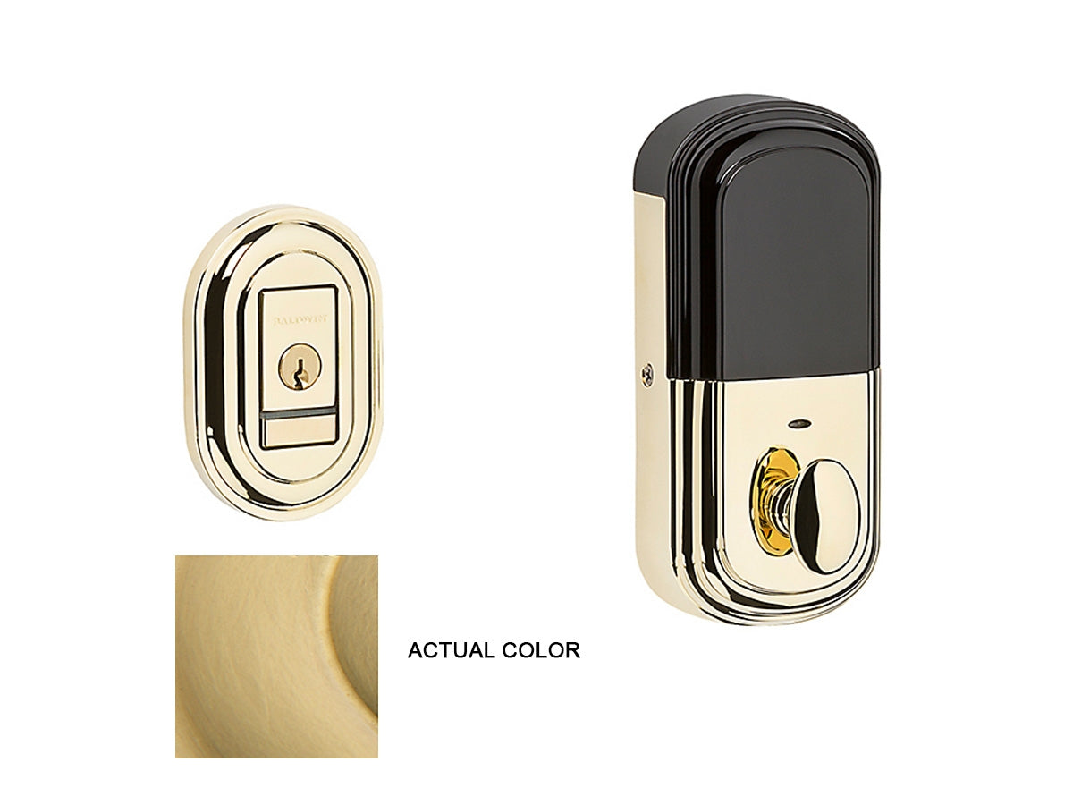 Baldwin Evolved Traditional Deadbolt Satin Brass 040