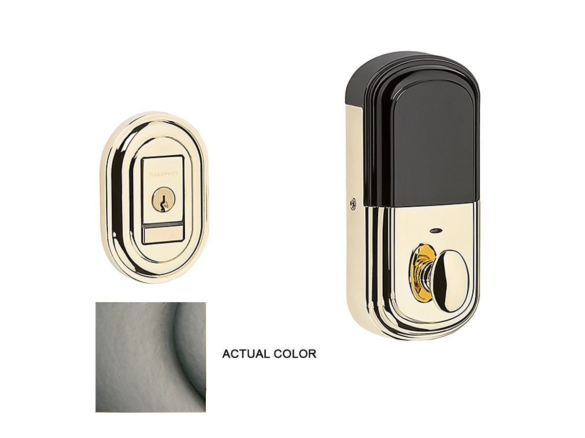 Baldwin Evolved Traditional Deadbolt Antique Nickel 151