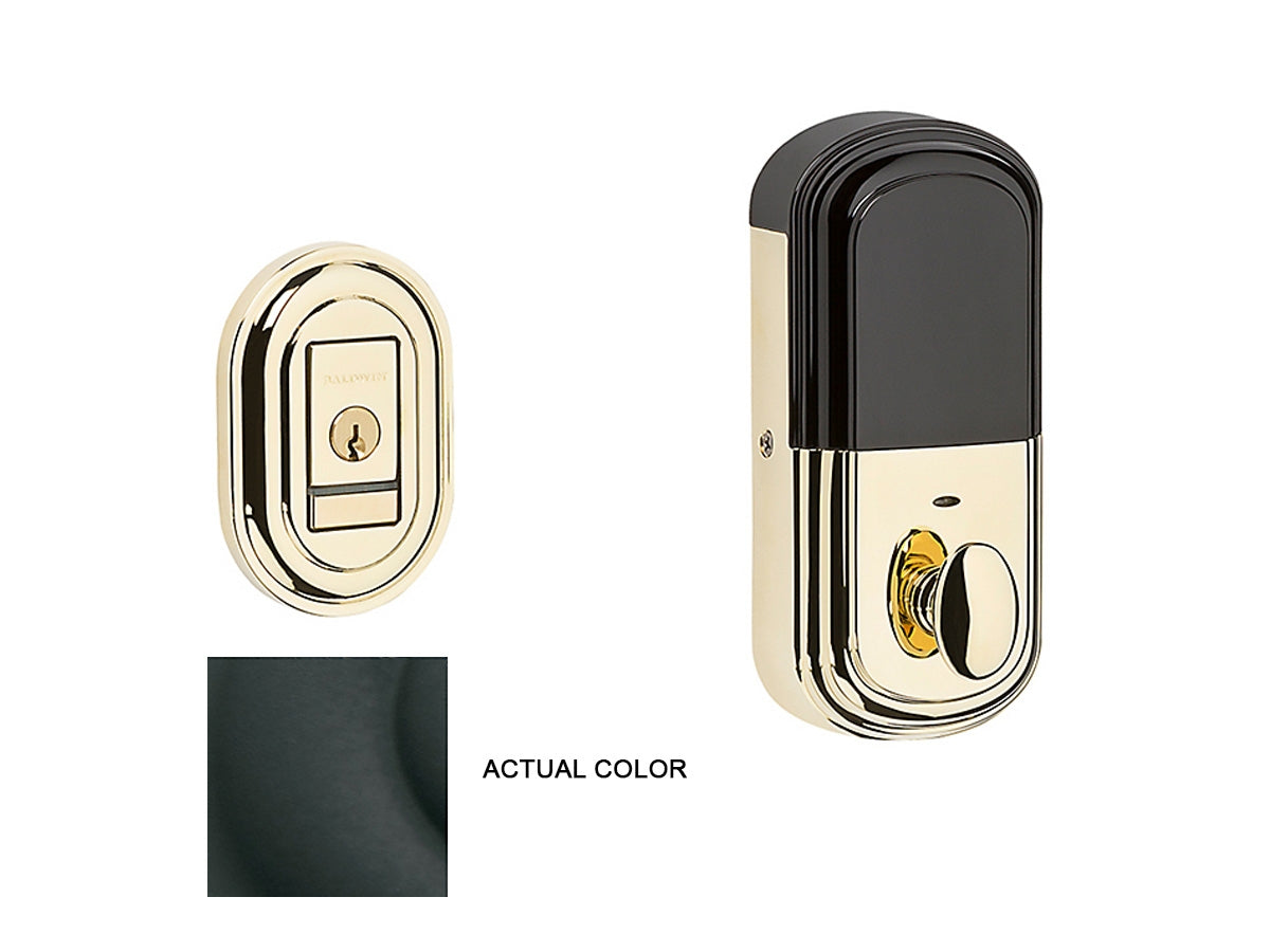Baldwin Evolved Traditional Deadbolt Satin Black 190