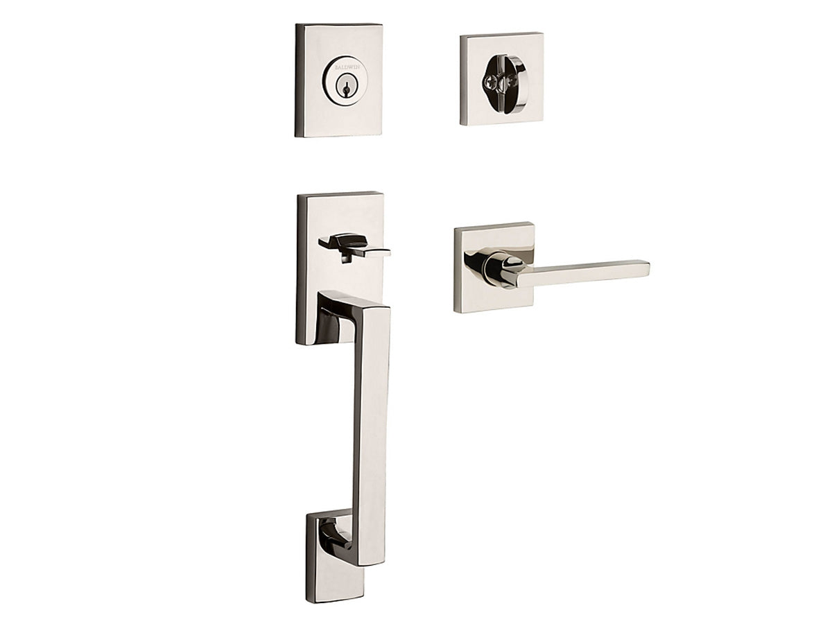 Baldwin La Jolla Handleset Polished Nickel 141